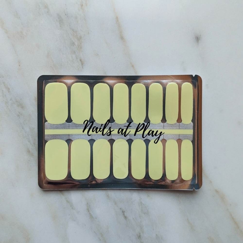 5 for $20 Nail Wraps- Banana Baby